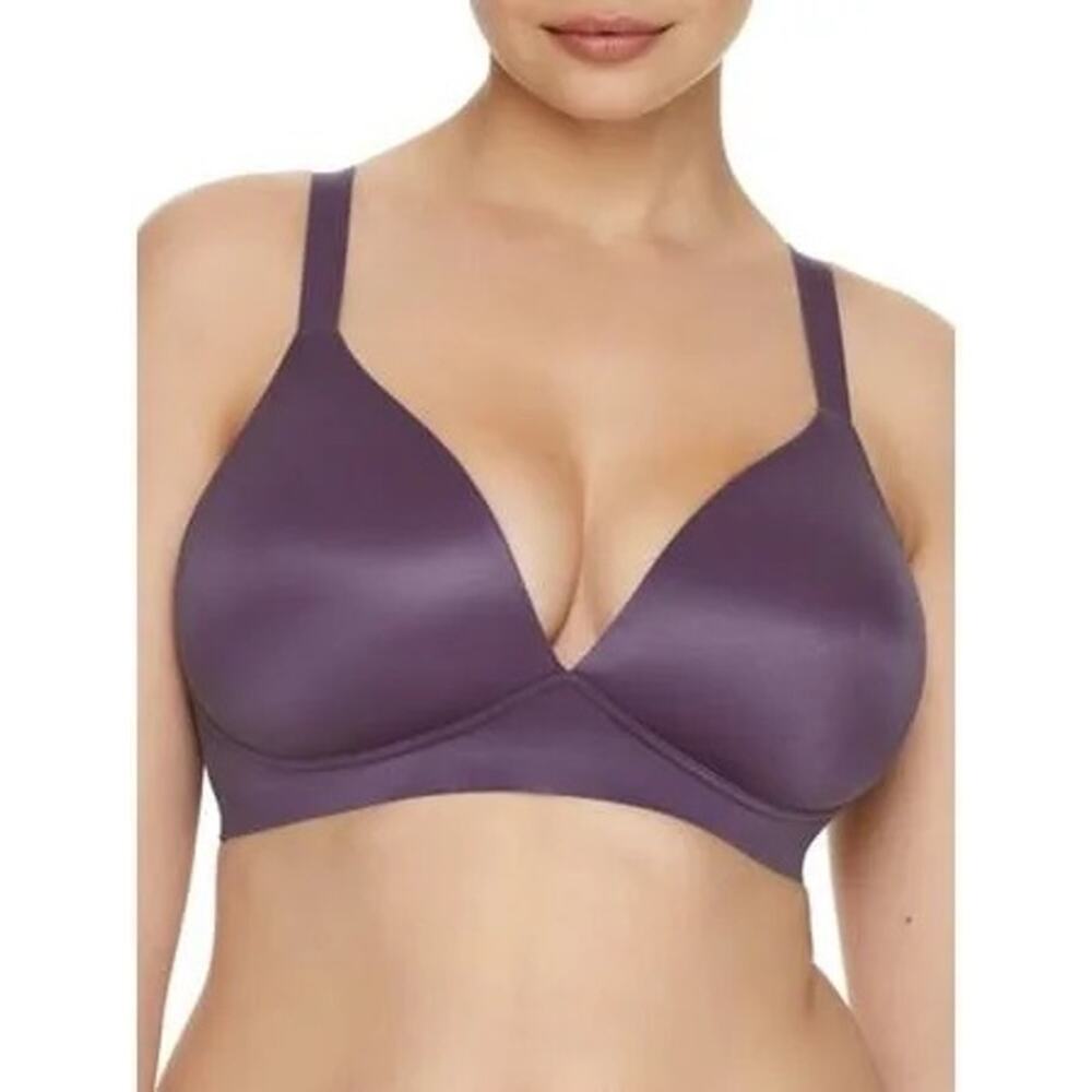 Bali Comfort Revolution Wire-Free Bra in Purple NEW XL